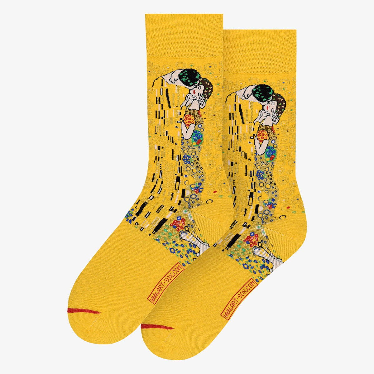 Sockendesign Gustav Klimt - Der Kuss