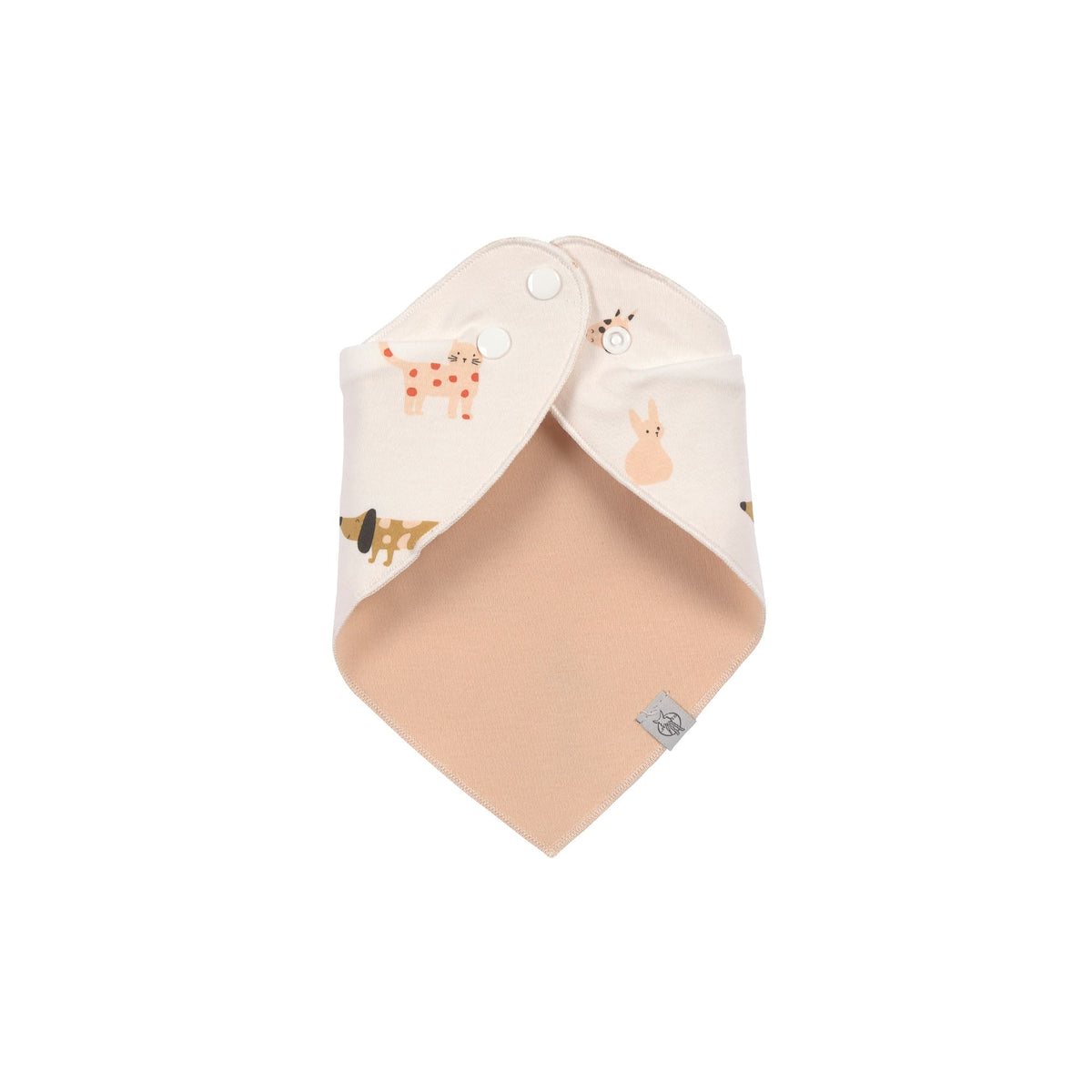 Lässig Dreieckstuch Baby (2 Stk) - Bandana, Little Mateys Spicy Orange