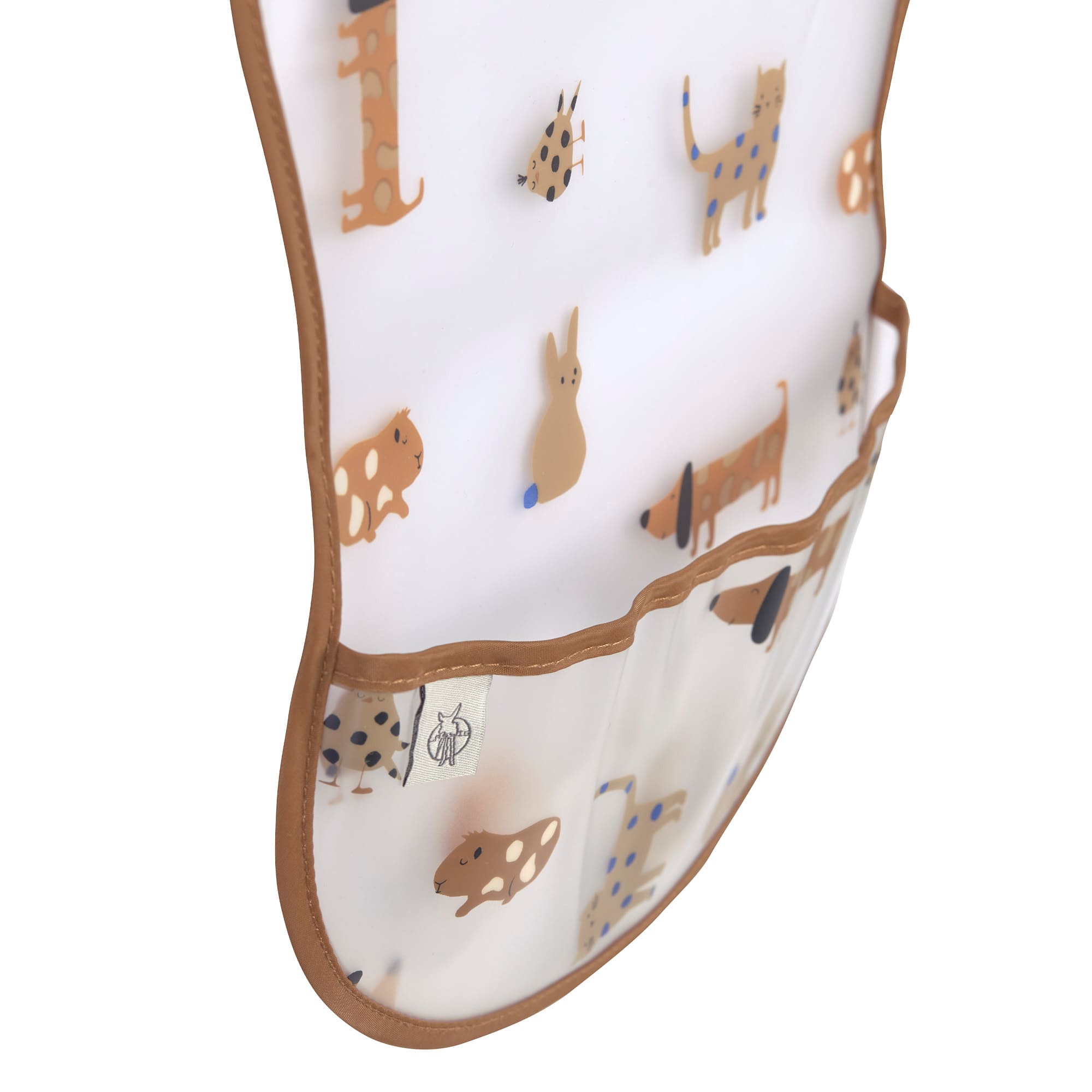 Lässig Lätzchen mit Auffangschale (2 Stk), Little Mateys Royal Blau