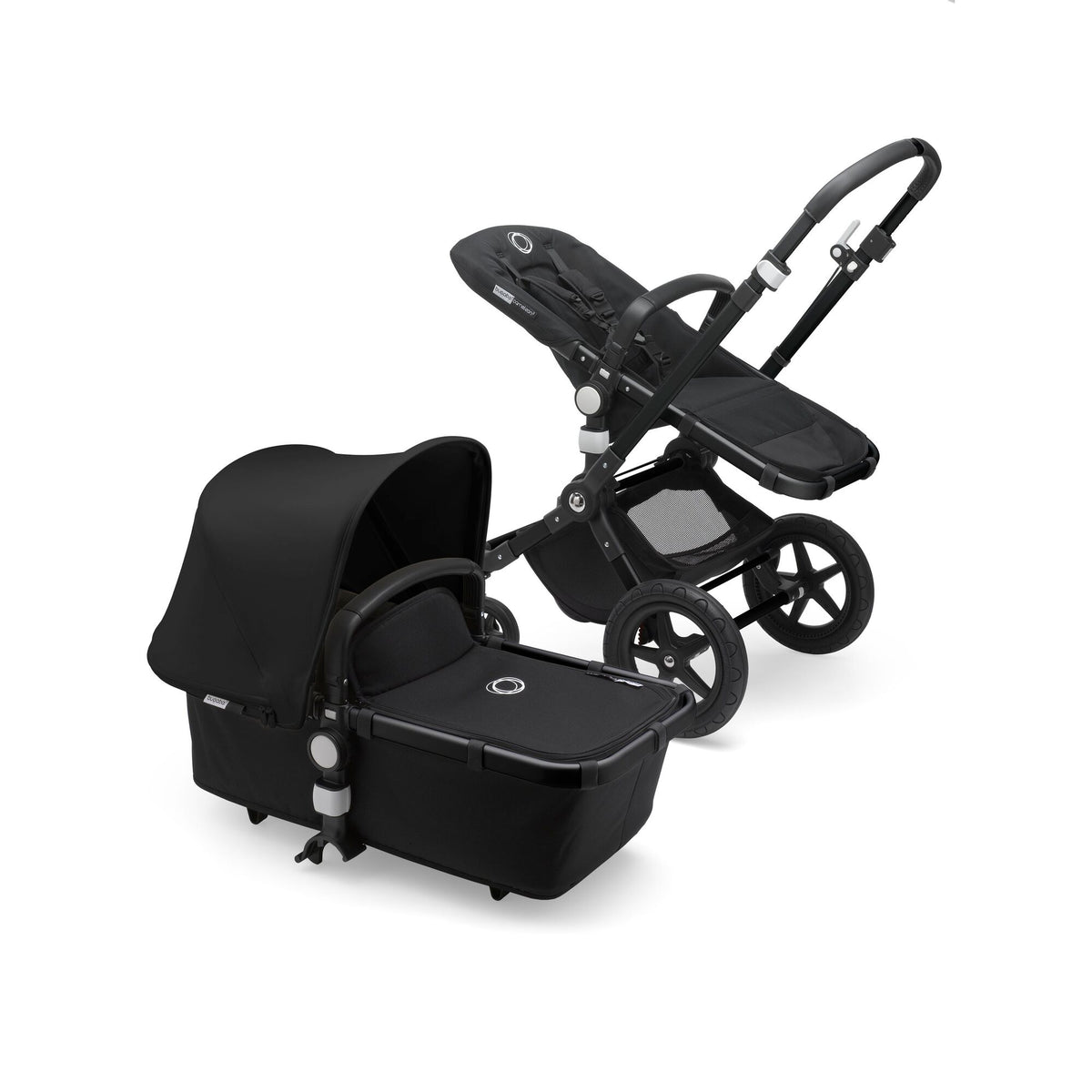 Bugaboo Cameleon3 plus Kombi-Kinderwagen Black/black