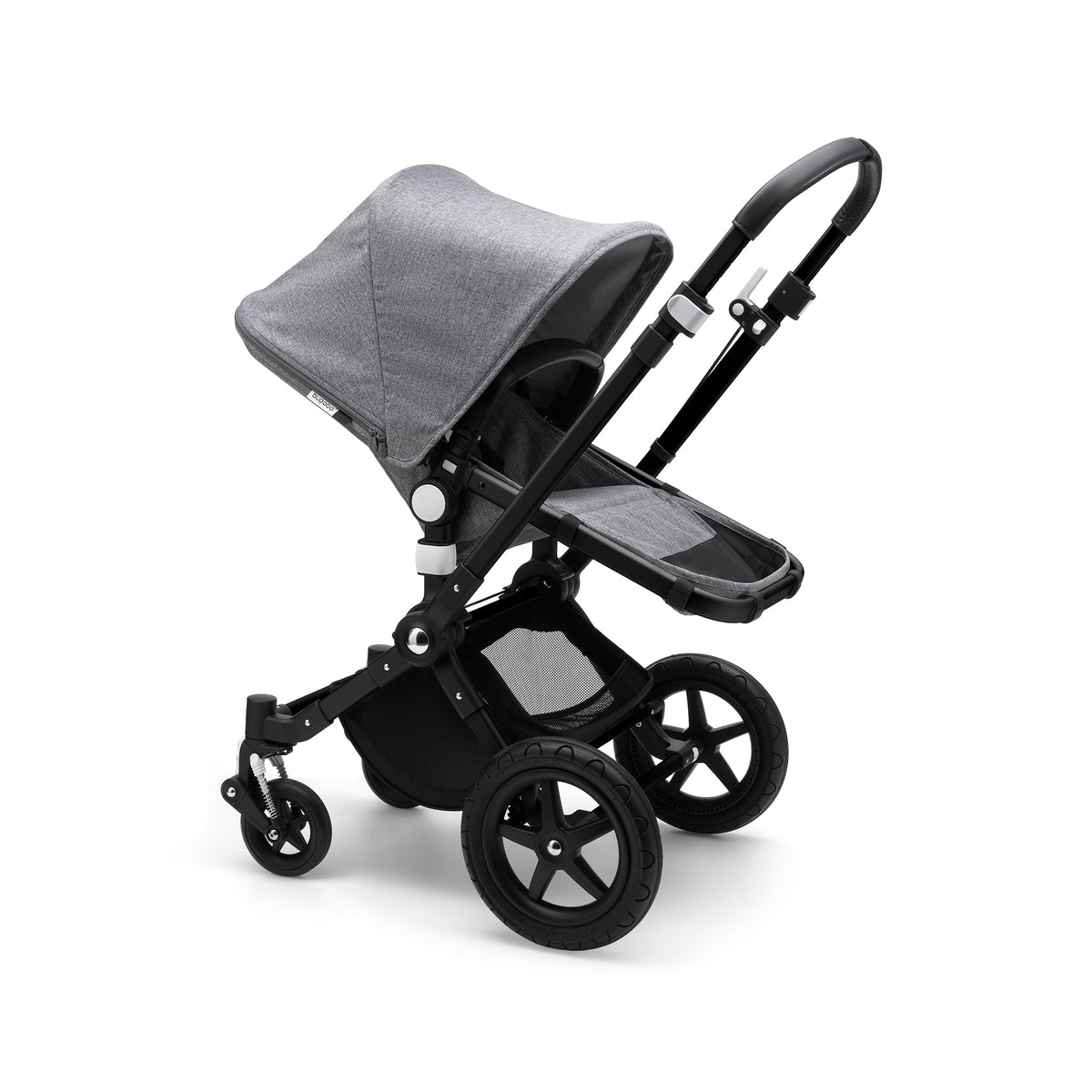 Bugaboo Cameleon3 plus Kombi-Kinderwagen Black/grey melange