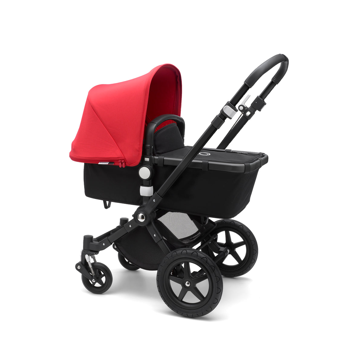 Bugaboo Cameleon3 plus Kombi-Kinderwagen Black/black-red