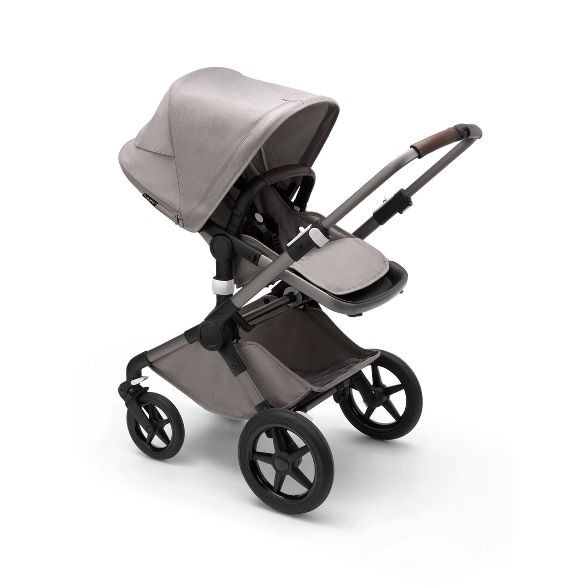 Bugaboo Fox3 Mineral Kombi-Kinderwagen graphit/hellgrau