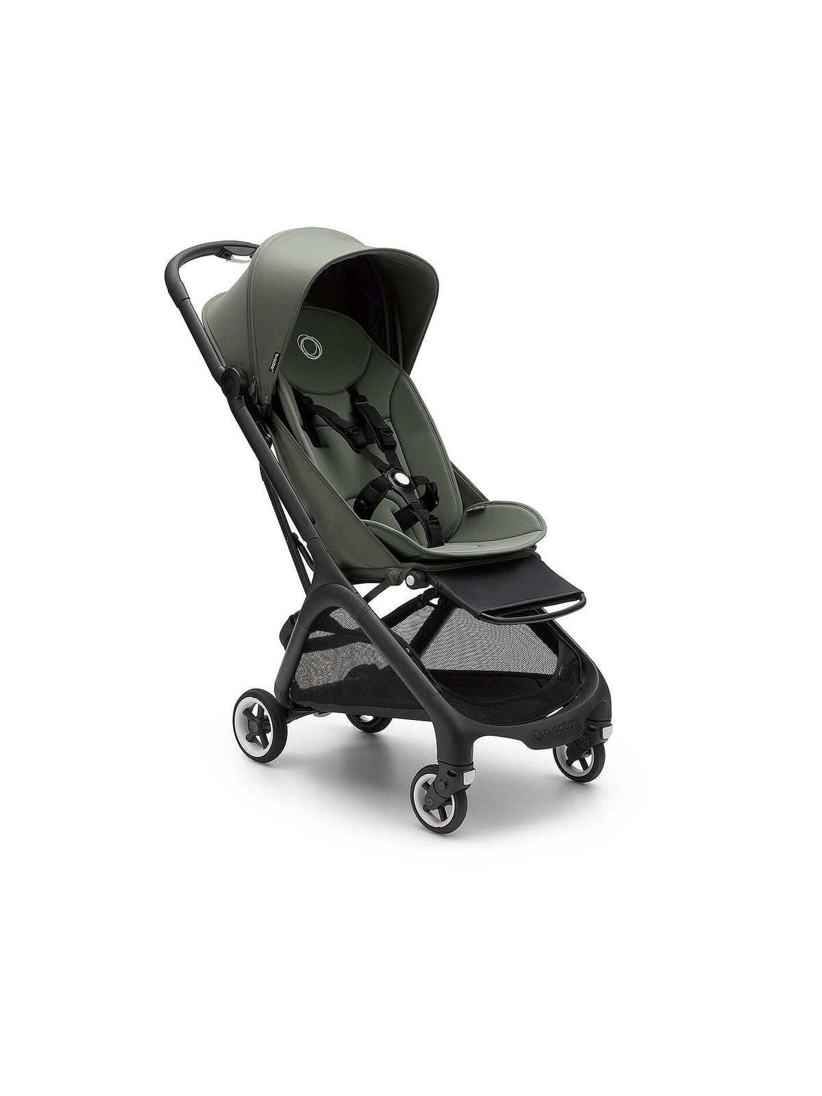 Bugaboo Butterfly komplett Schwarz / Waldgrün