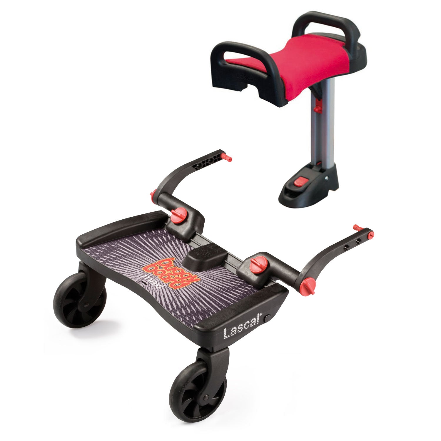 Lascal BuggyBoard Bundle maxi + Saddle