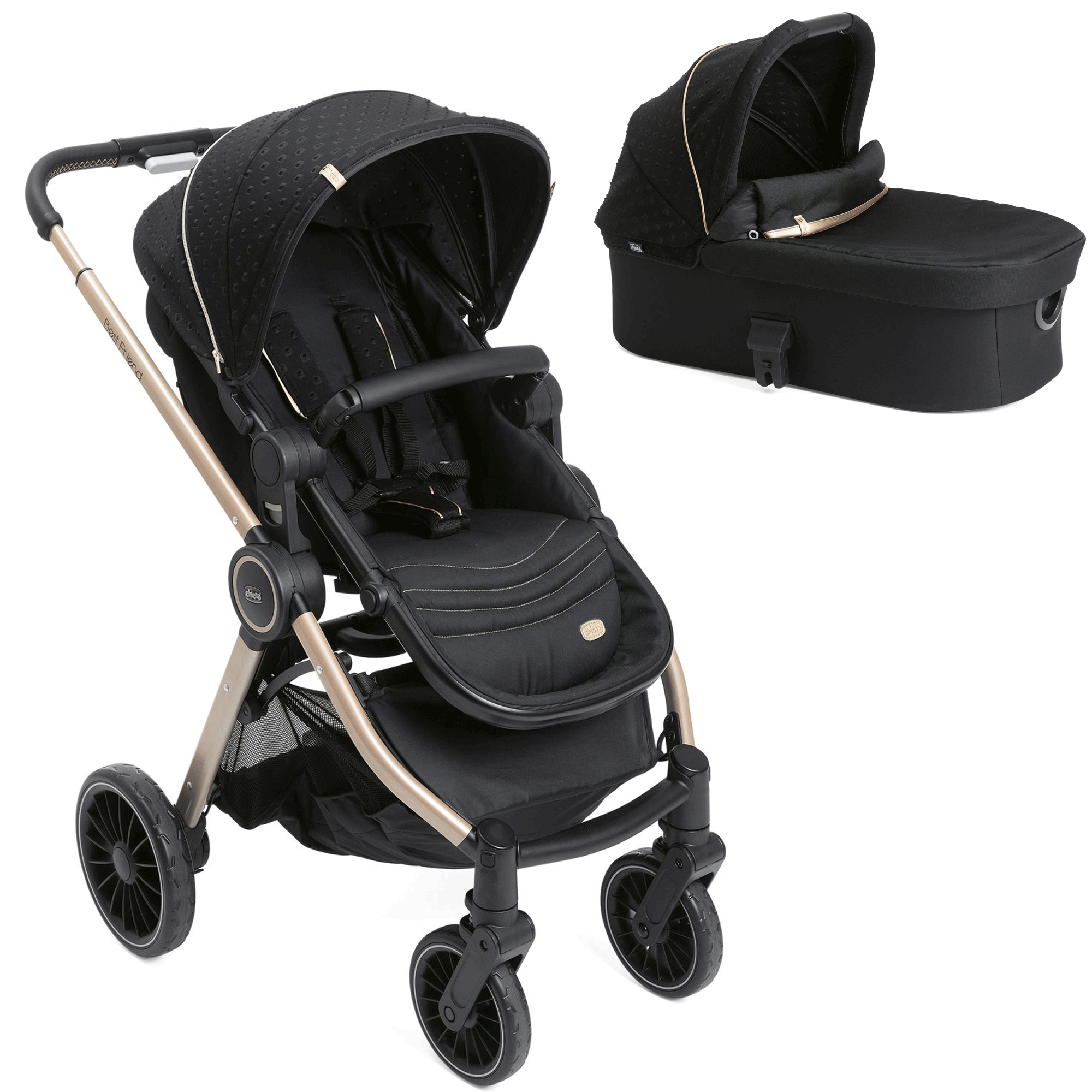 Chicco Best Friend Pro Kinderwagen mit Babywanne light