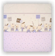 Kuli Muli Laufgittermatratze 100x100 cm Les chouchous lila