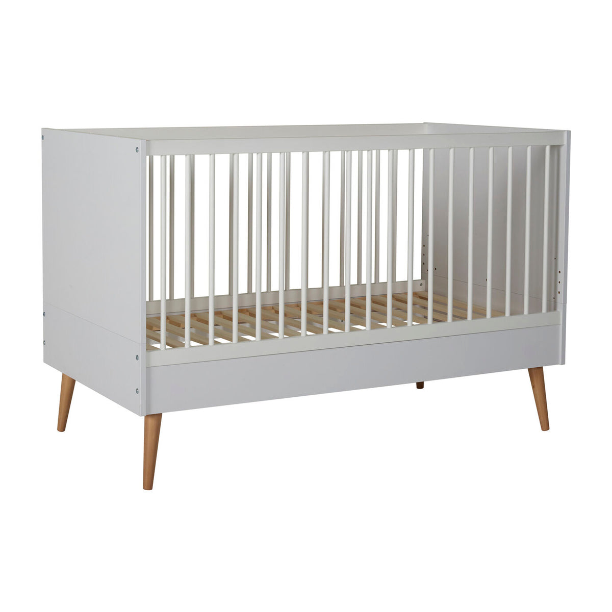Quax Kinderbett Cocoon 70 x 140 cm ice white