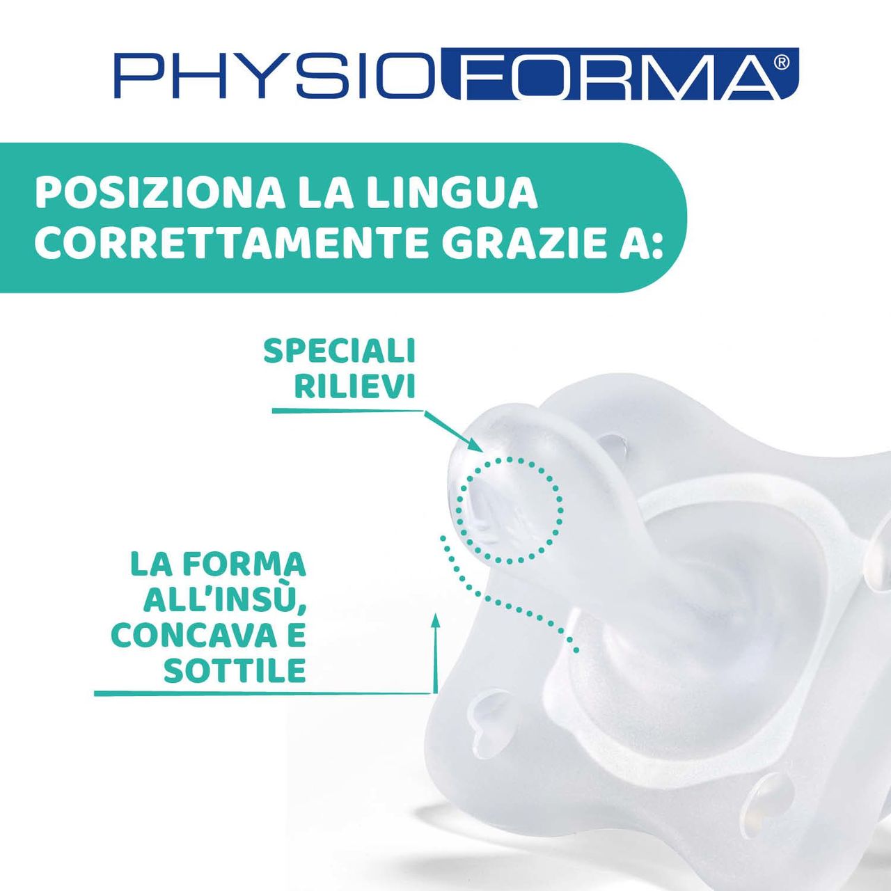 Chicco Physiologischer Beruhigungssauger PHYSIOFORMA MINI SOFT Silikon 2 Stk. - 0-2m