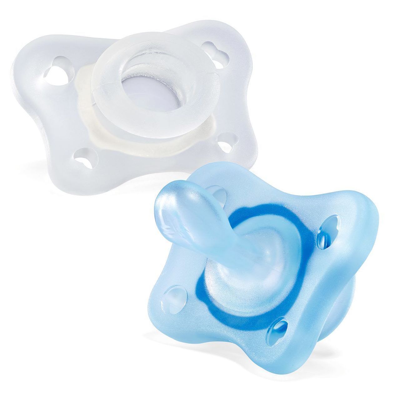 Chicco Physiologischer Beruhigungssauger PHYSIOFORMA MINI SOFT Silikon 2 Stk. - 0-2m