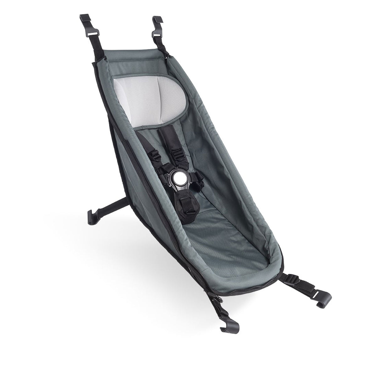 Thule Babysitz Croozer (1-10 Monate) Graphite blue für alle Kid ab 2014