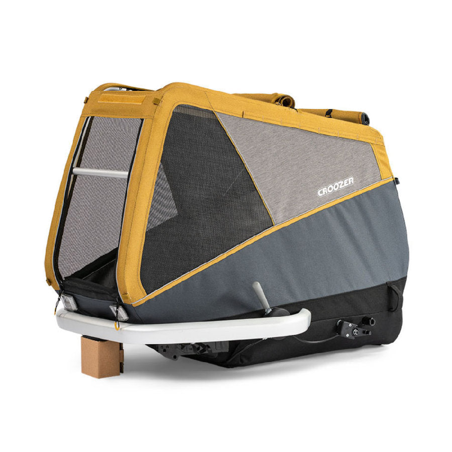 Croozer Hundefahrradanhänger Dog Peppa (L) Pineapple yellow