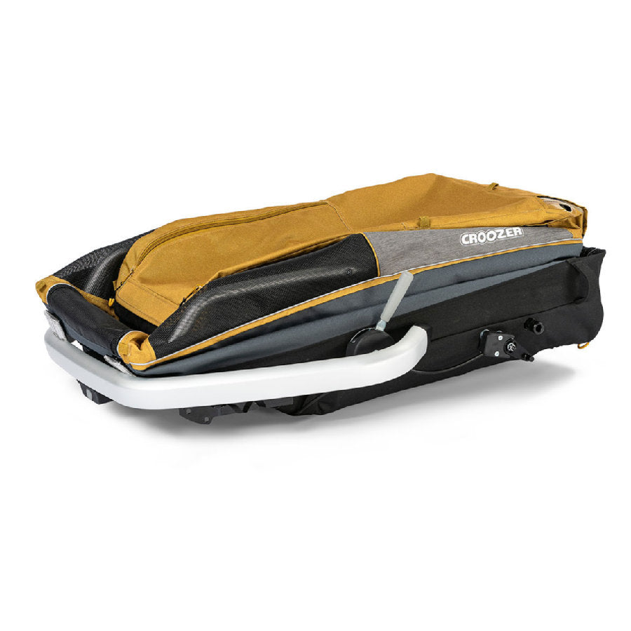 Croozer Hundefahrradanhänger Dog Peppa (L) Pineapple yellow