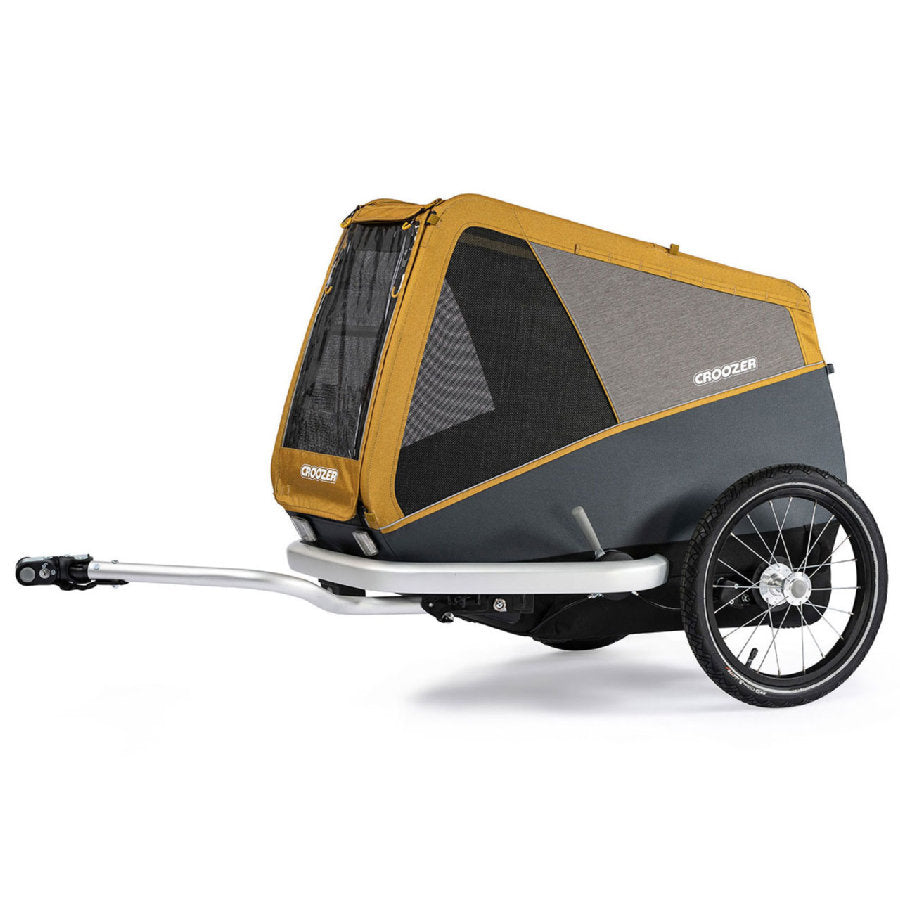 Croozer Hundefahrradanhänger Dog Peppa (L) Pineapple yellow