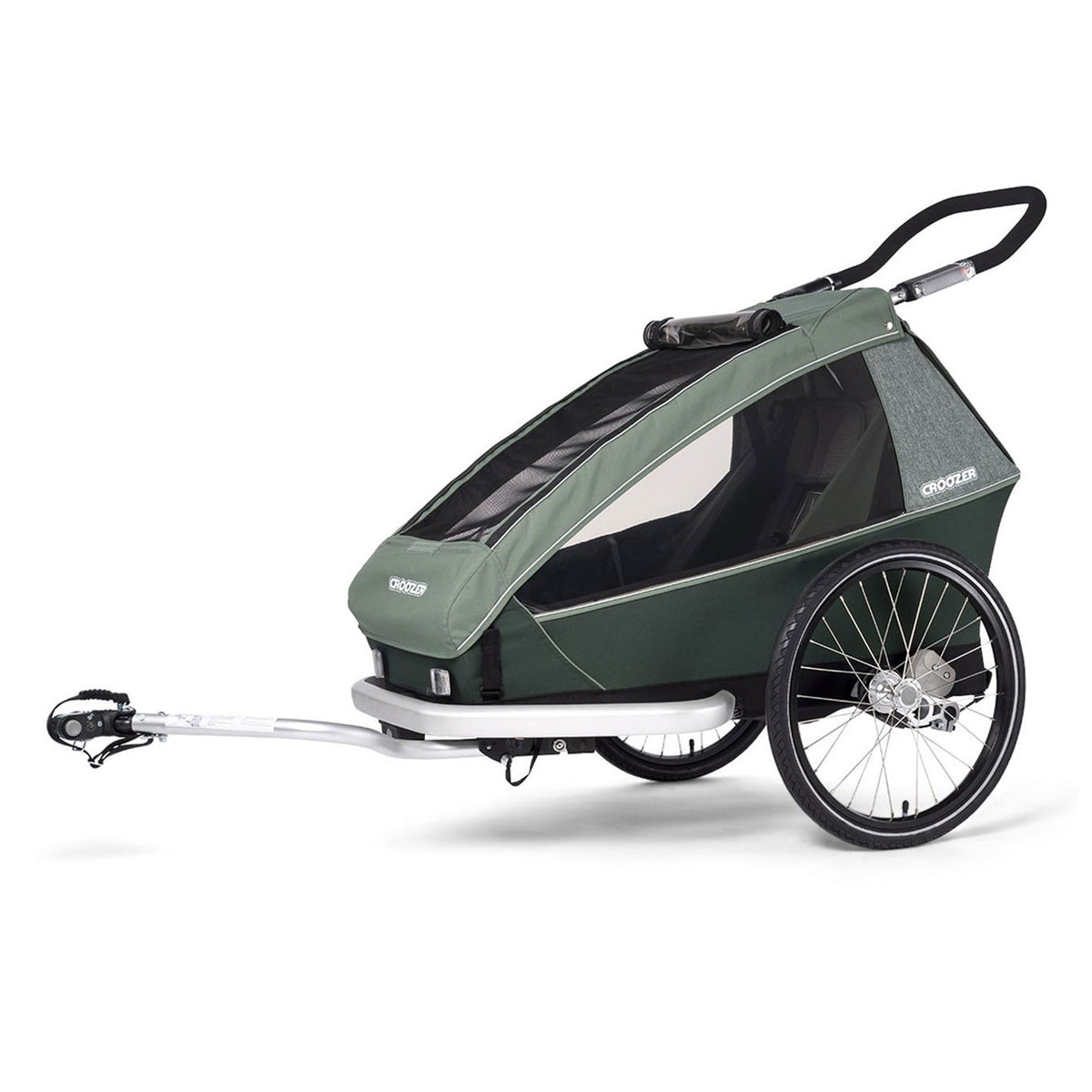 Thule Fahrradanhänger Croozer Kid Vaaya 1 Jungle green