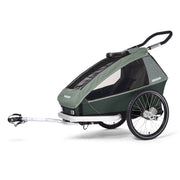 Thule Fahrradanhänger Croozer Kid Vaaya 1 Jungle green