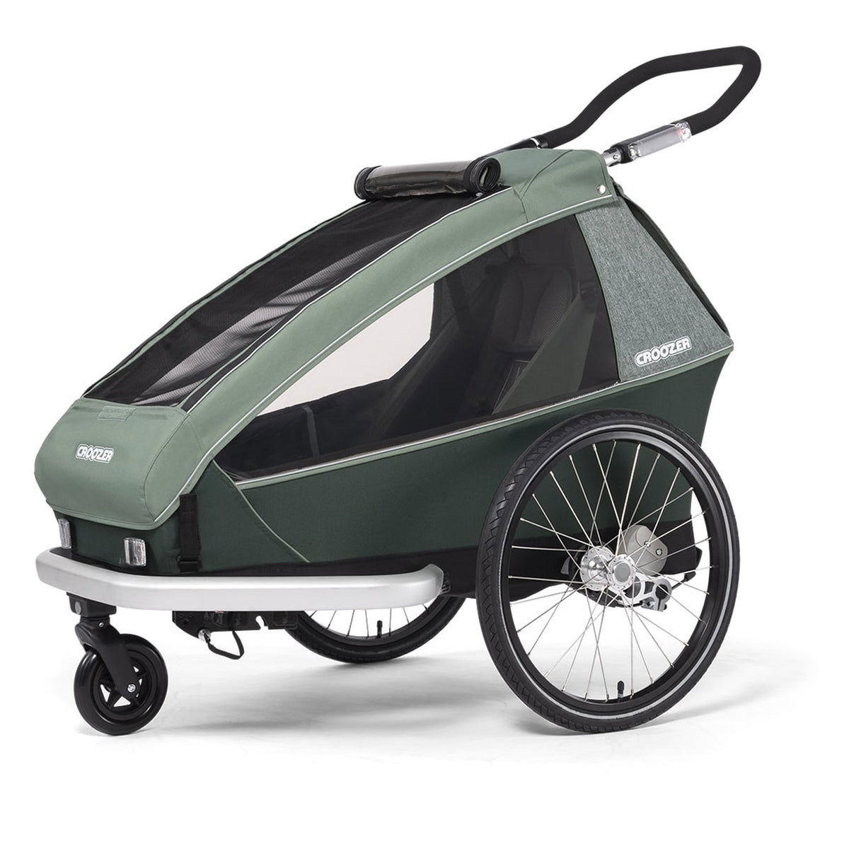 Thule Fahrradanhänger Croozer Kid Vaaya 1 Jungle green