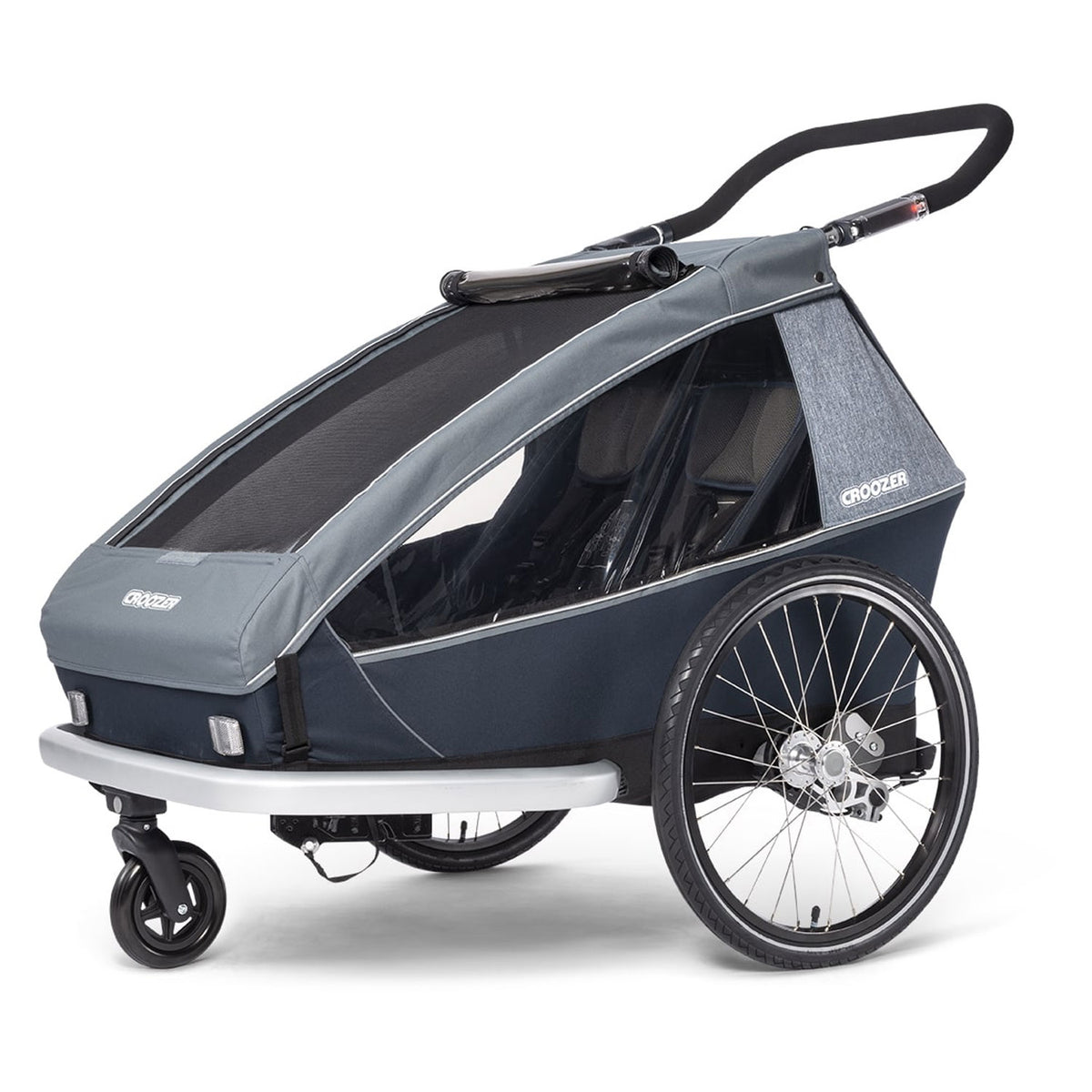 Thule Fahrradanhänger Croozer Kid Vaaya 2 Graphite blue