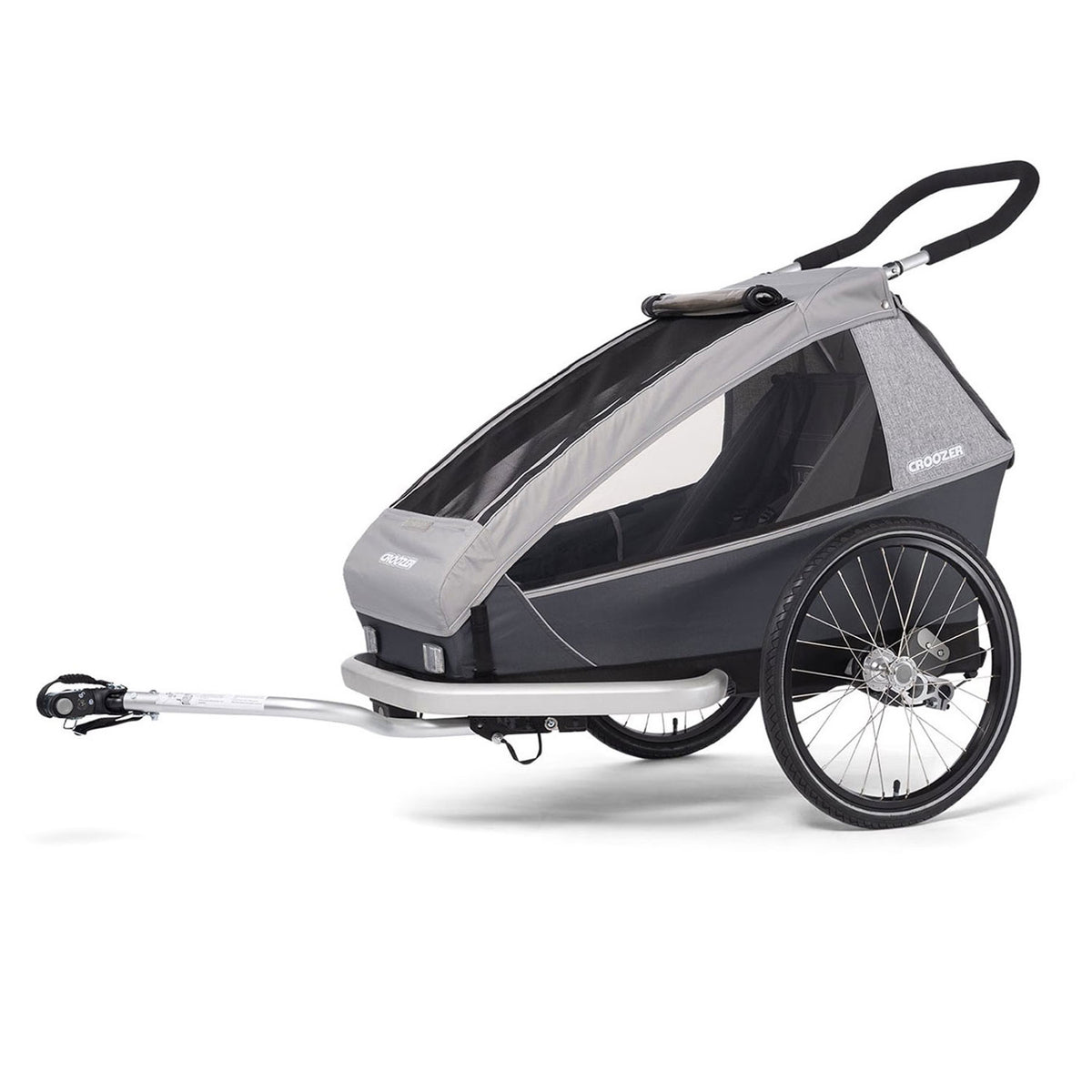 Thule Fahrradanhänger Croozer Kid Keeke 1 Stone grey