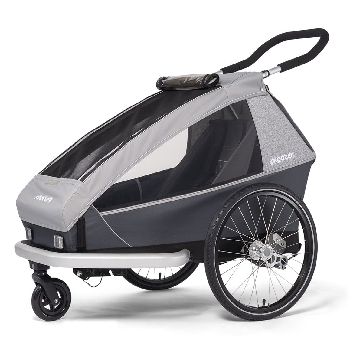 Thule Fahrradanhänger Croozer Kid Keeke 1 Stone grey