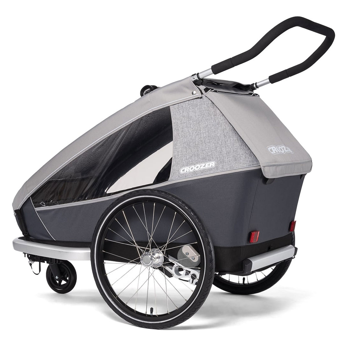 Thule Fahrradanhänger Croozer Kid Keeke 2 Stone grey