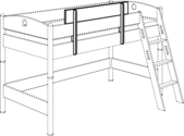 PAIDI FLEXIMO Sicherheits-Ergänzungen für Spiel-, Hoch- und Etagenbetten