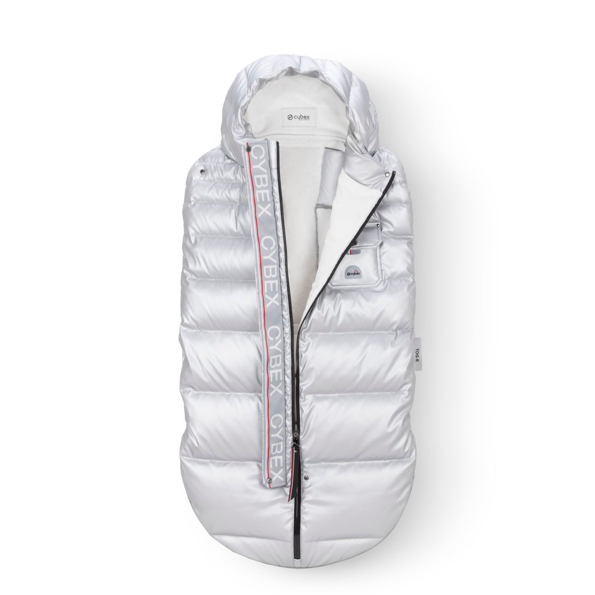 Cybex Platinum Winter Fusssack Artic Silver