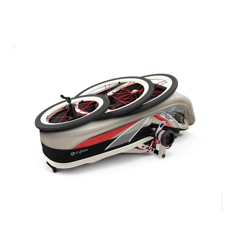 Cybex Zeno Sport-Kinderwagen Bleached Sand
