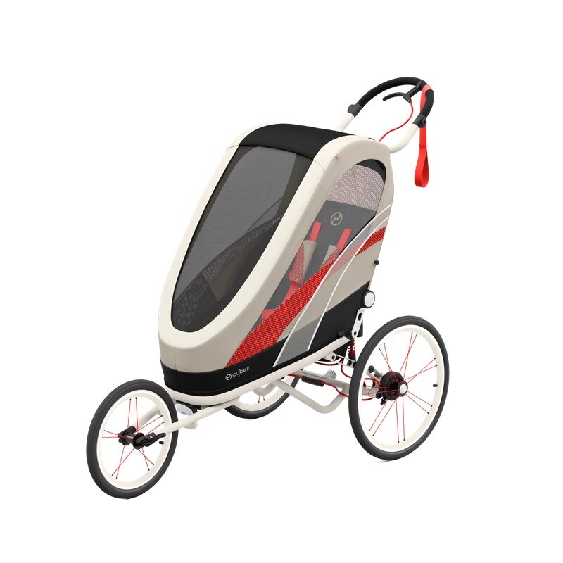 cybex fahrradanhänger zeno Cybex Zeno Sport-Kinderwagen Bleached Sand – Margaretha's Bébé- & Kinderparadies AG