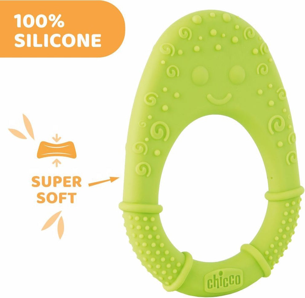 Chicco Sanfter Beissring  AVOCADO - 2m+