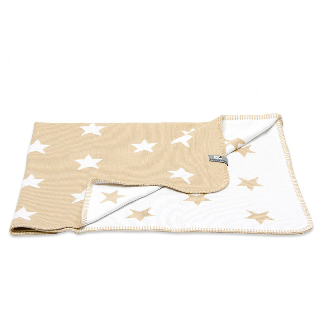 Babystrickdecke Stern