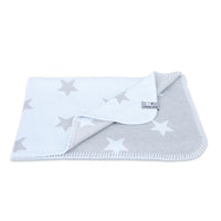 Babystrickdecke Stern