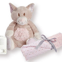 Doodoo Einschlaf - Katze mit Kuscheldecke Geschenkset