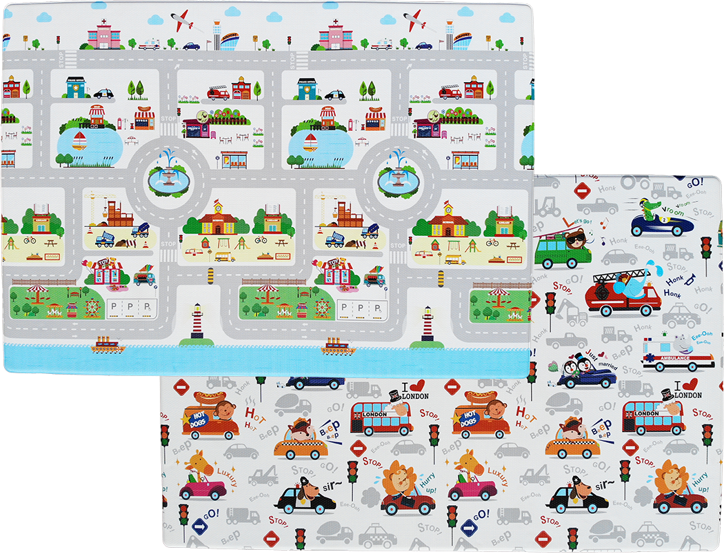 myPlaymat small Town 130 x 190 x 1.2 cm