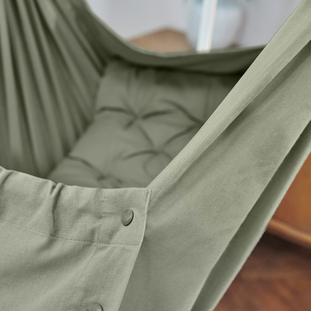 Moonboon Federwiegen-Set mit Gestell - Seagrass