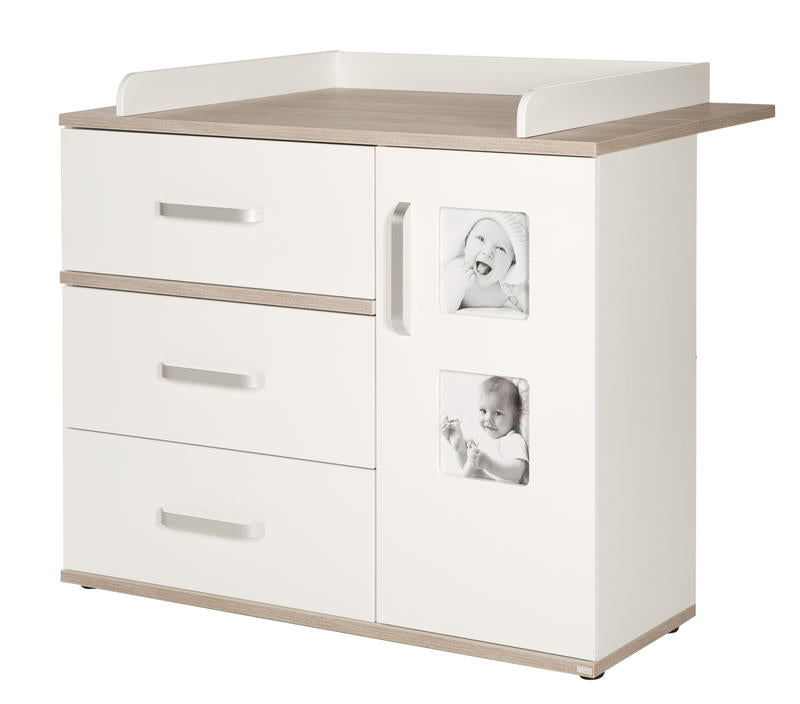 Roba Kinderzimmer mit breiter Wickelkommode Set 3-teilig - Moritz