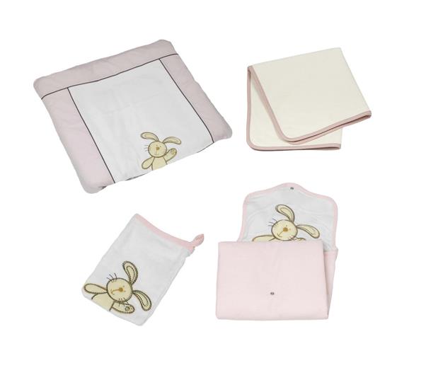 BeBe's Collection 4tlg. Set Hasi rosa - Angebot