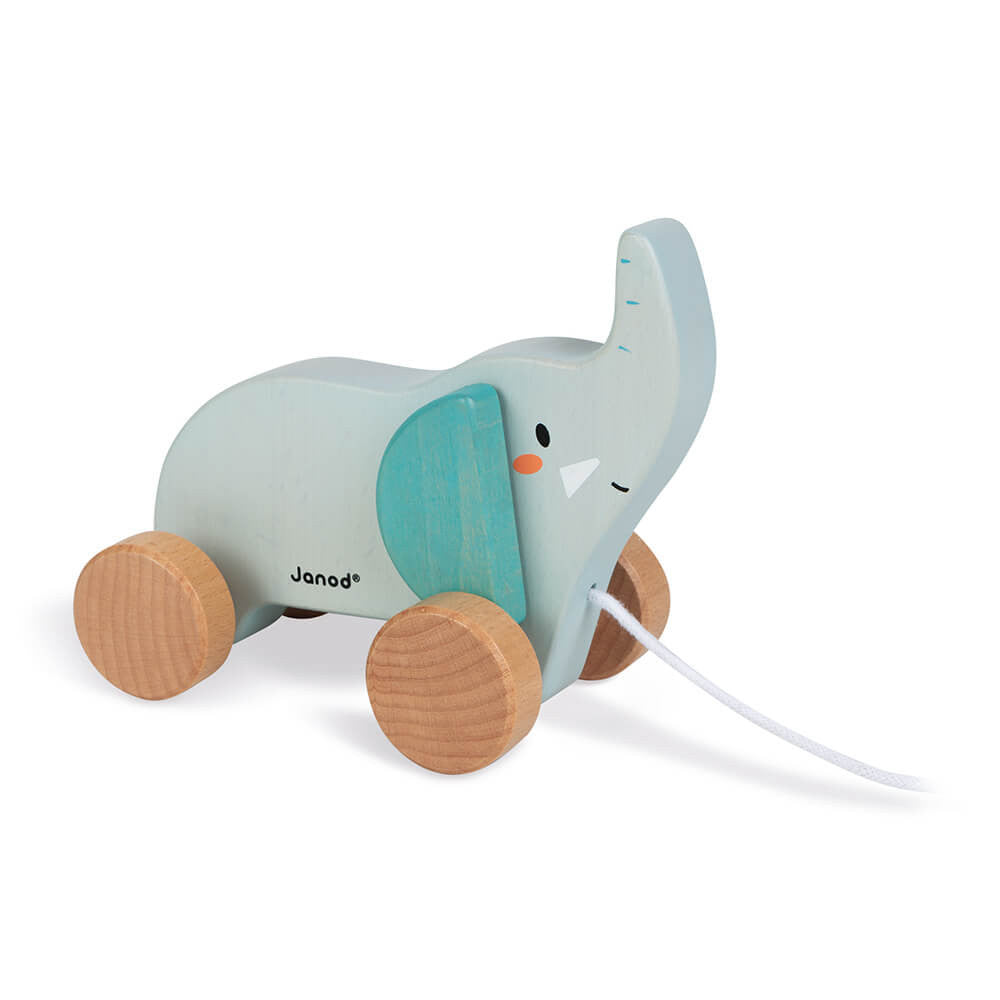 Janod Nachziehtier Elefant Holz WWF®-PARTNERSCHAFT