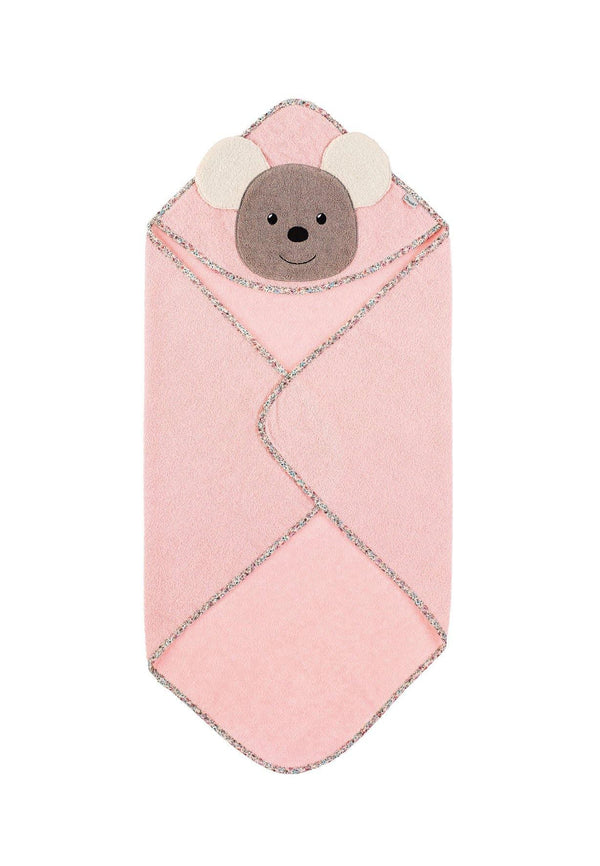 Sterntaler Motiv-Badetuch Maus Mabel in Rosa 80x80cm
