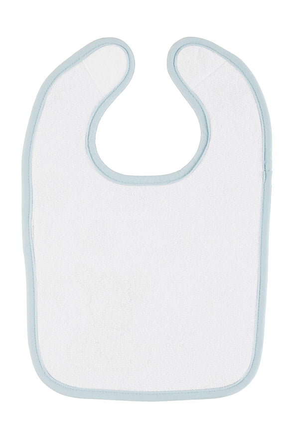 Sterntaler Klettlätzchen mit Nässeschutz Esel Emmi in Mittelblau