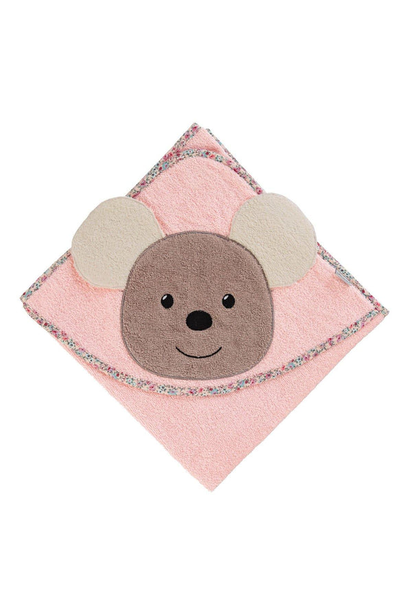 Sterntaler Motiv-Badetuch Maus Mabel in Rosa 80x80cm