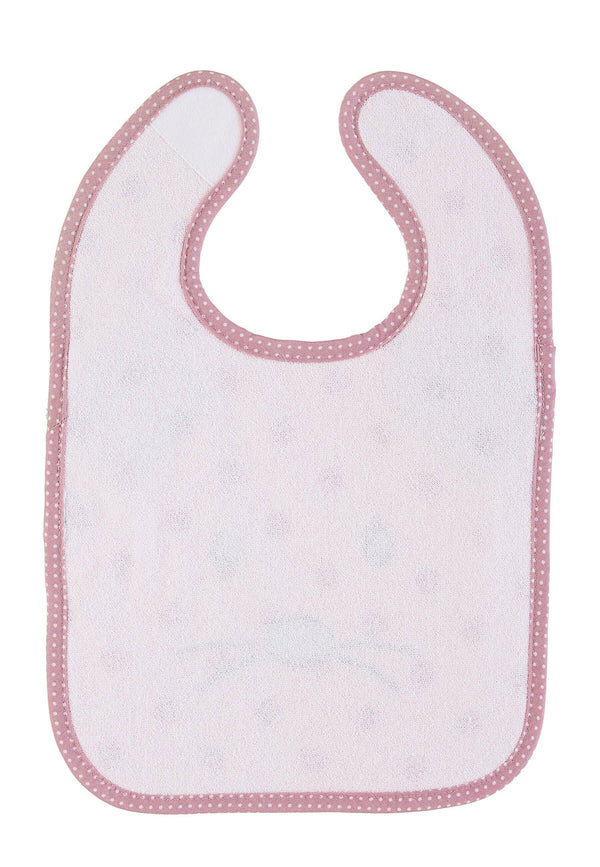 Sterntaler Klettlätzchen mit Nässeschutz Maus Mabel in Rosa