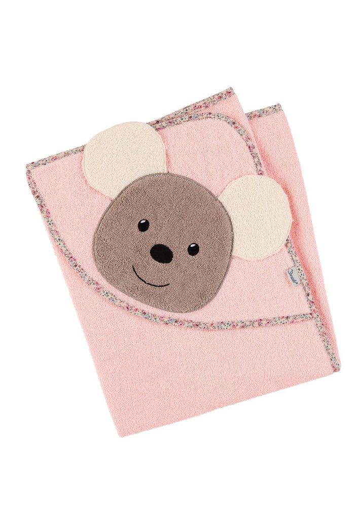 Sterntaler Motiv-Badetuch Maus Mabel in Rosa 80x80cm