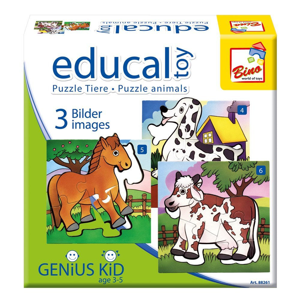 Bino Erstes Puzzle - Tiere