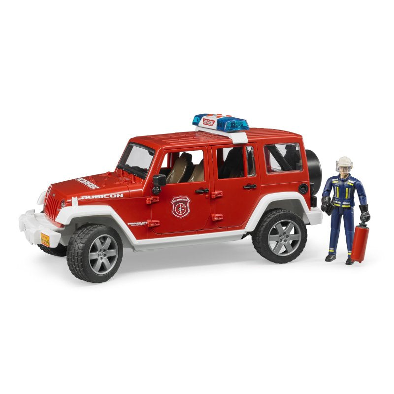 Bruder Jeep Wrangler Rubicon Feuerwehr