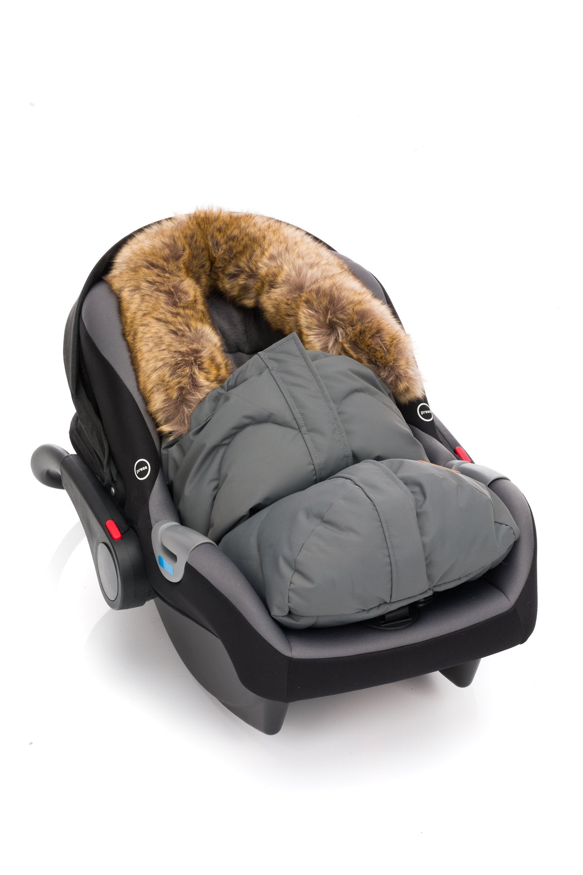 Fillikid Winterfusssack Lhotse für Wanne oder Babyschale grau