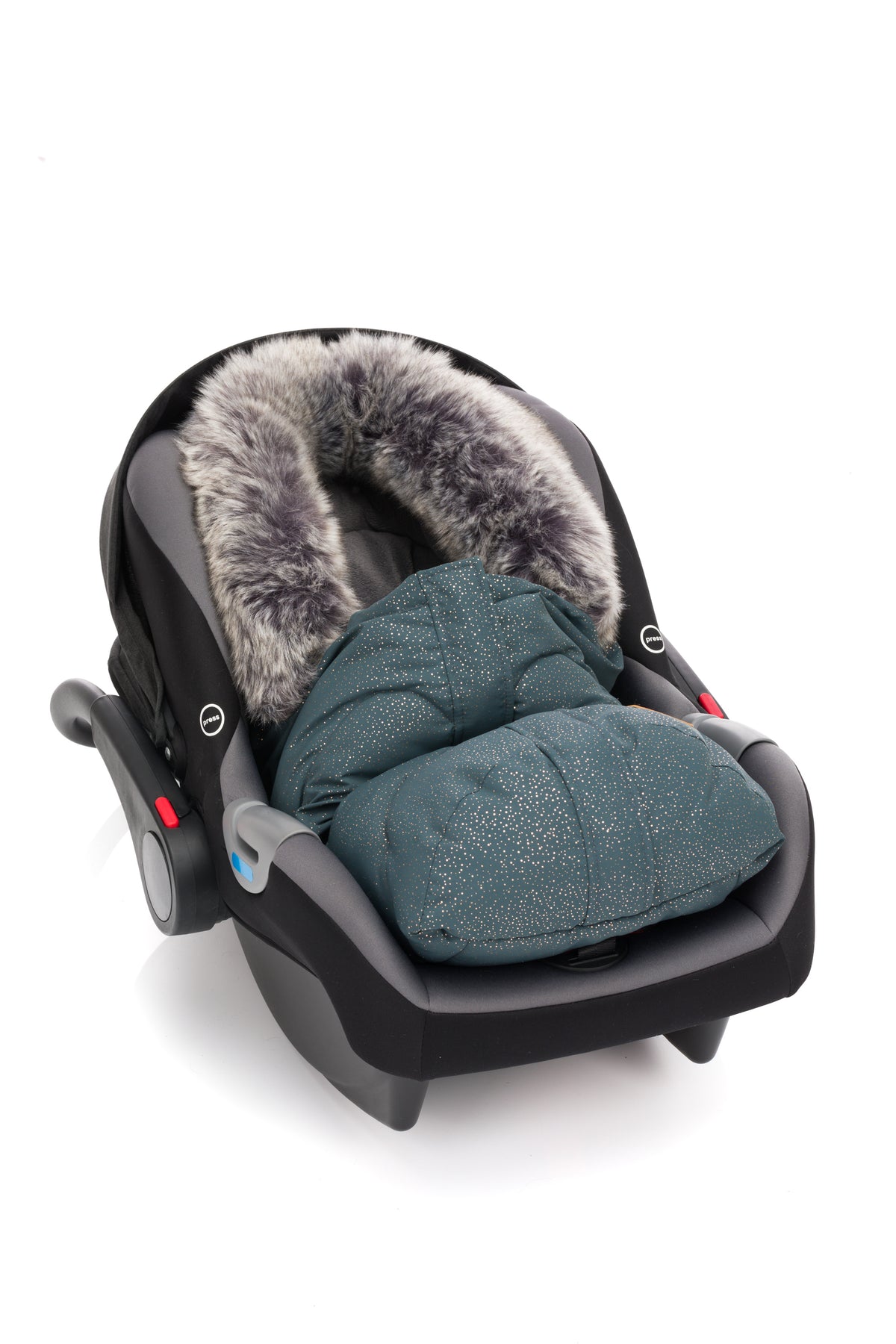 Fillikid Winterfusssack Lhotse für Wanne oder Babyschale Galaxy grey