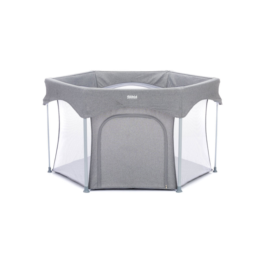 Fillikid Laufgitter 6-eckig Hexagon grau