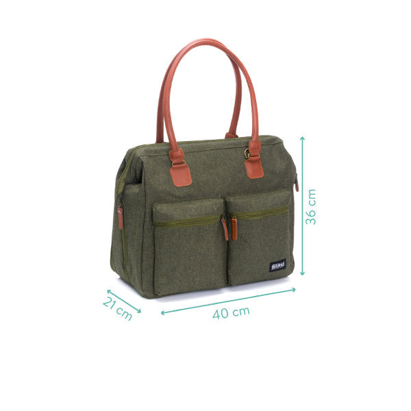 Fillikid Wickeltasche Oxford mit Wickelauflage