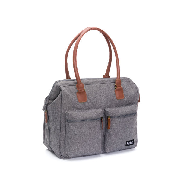 Fillikid Wickeltasche Oxford mit Wickelauflage